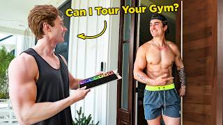 Asking Youtube Millionaires to Tour THEIR Home Gym [upl. by Nihsfa108]