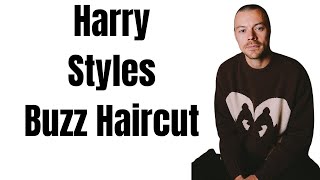 Harry Styles Buzz Haircut 2023  TheSalonGuy [upl. by Aiekam446]