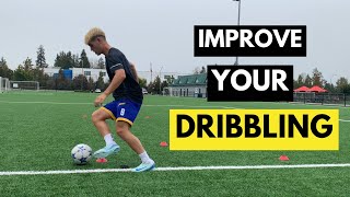 3 Drills To Improve Your Dribbling [upl. by Acenes160]