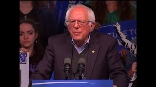 Sanders vows to raise minimum wage [upl. by Marozik459]