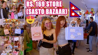 Sasto Bazar in Nepal🇳🇵Part 1 ll Yeshidon Vlogs 😍 jun saman kinepani Rs 169 [upl. by Dearborn]