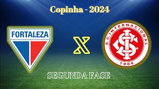 🔴 FORTALEZA S20 X INTERNACIONAL  COPINHA [upl. by Steinman]