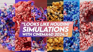 quotLooks like Houdiniquot Extremely Fast Simulations in Cinema 4D 20242 [upl. by Michaelina]