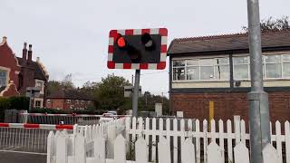 Caverswall Level Crossing  Staffordshire [upl. by Siffre529]