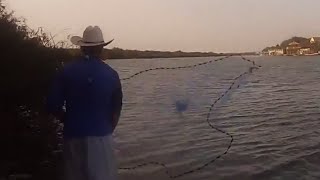 South Texas Fishing Show  How To Catch Shrimp [upl. by Dlarrej]