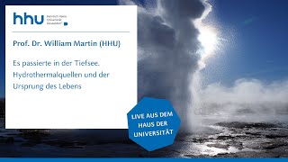 HHU  Hydrothermalquellen und der Ursprung des Lebens [upl. by Hurlow]