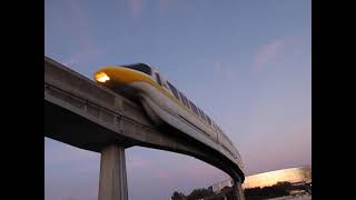 Monorail  Epcot Walt Disney World 12132009 [upl. by Ttegdirb]