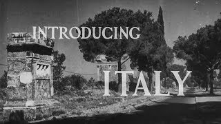 Introducing 🇮🇹 Italy  The Atlantic Community Series  NATO Documentary  1955 [upl. by Gagne]