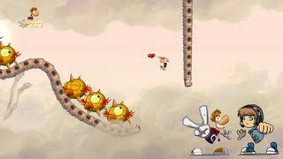 24  Acrobaties aériennes   Rayman Origins  Diablox9s playing [upl. by Aicilif]