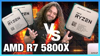 Friendly Fire AMD Ryzen 7 5800X CPU Review amp Benchmarks vs 5600X amp 5900X [upl. by Eelanaj219]