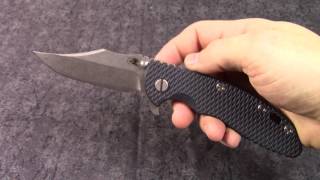 Rick Hinderer XM18 35quot Bowie Blade quotWalkAroundquot  Knives Plus [upl. by Amandi]