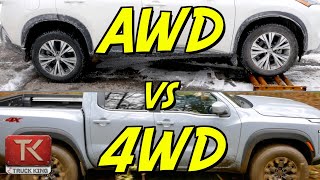 AWD vs 4WD  Which System is Better and How Do They Work We Demonstrate the Differences [upl. by Aurore]