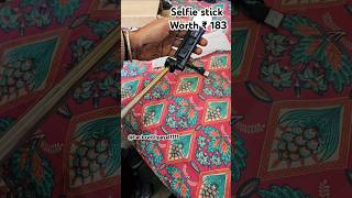 Selfie stick review viralvideo ytshorts trendingshorts meeshofinds [upl. by Oisacin]