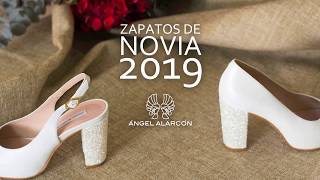 Zapatos de novia 2019  Ángel Alarcón [upl. by Nrobyalc823]