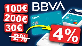 BBVA migliora e offre il 4 sul conto corrente calcoliamo gli interessi file excel condiviso [upl. by Eatnuahs573]