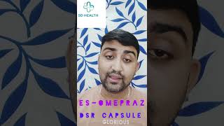 ESOMEPRAZ DSR CAPSULE USES [upl. by Novert]