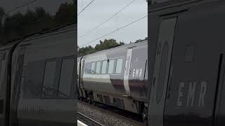 St Pancras to Nottingham service arriving into Kettering trainspotteruk railway [upl. by Verena]