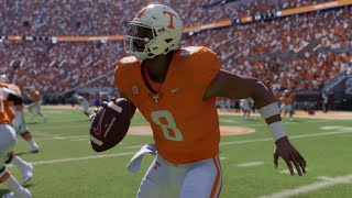 Tennessee vs UTEP  NCAA Football 112324 Full Game Highlights College Football 25 Sim [upl. by Alon361]