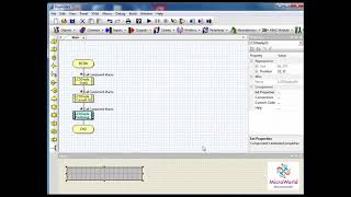 Tutorial 9 Part 2 LCD Display Programming  Flowcode طباعة الكلمات على شاشة الكريستال السائل [upl. by Neisa]