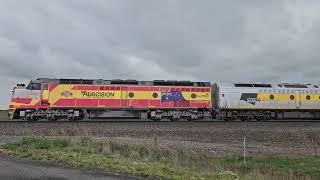 7962V SSR SG grain Woomelang to Melbourne 1445 8924 Tatyoon VIC [upl. by Yhtomiht]