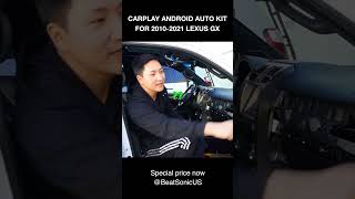 CarPlay Android Auto Kit diy installation lexus shorts [upl. by Jezreel233]