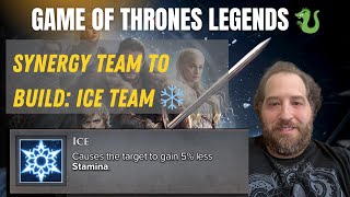 Game of Thrones Legends Ice Ice Baby 🥶 OP Team To Build  F2P Friendly [upl. by Dorella]