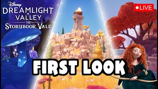 Exploring Storybook Vale For The FIRST TIME  DISNEY DREAMLIGHT VALLEY [upl. by Freida]