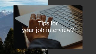 Les Roches Careers Students tips on how to nail a job interview [upl. by Oirrad91]