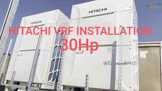 HITACHI VRF Ac Piping  And VRF Indoor Installation [upl. by Maurilia45]