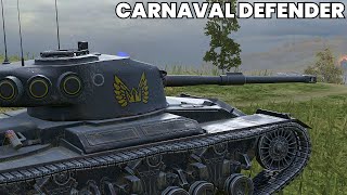 NOVO DEFENDER CAERNARVON DEFENDER  Vale a pena  WoT Blitz [upl. by Hnah]