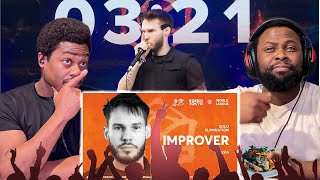 IMPROVER 🇷🇺  GRAND BEATBOX BATTLE 2023 WORLD LEAGUE  Solo Elimination BrothersReaction [upl. by Aisauqal]