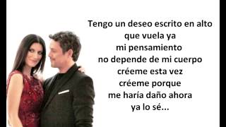 Laura Pausini y Alejandro Sanz  Víveme con LETRA  FANS [upl. by Emalee856]