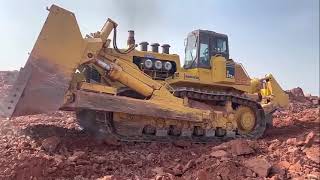 KOMATSU D575A SUPER DOZER [upl. by Gayn244]