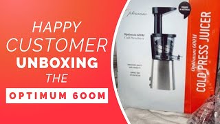 Unboxing the 𝐎𝐩𝐭𝐢𝐦𝐮𝐦 𝟔𝟎𝟎𝐌 𝐟𝐫𝐨𝐦 𝐅𝐫𝐨𝐨𝐭𝐡𝐢𝐞  Best Compact Cold Press Juicer 2021 [upl. by Irah]