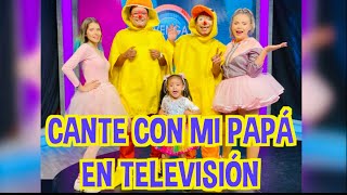 CAELI CANTA CON SU PAPÁ EN TELEVISIÓN  FATIMA Y CAELI RECARGADO  LOS DESTRAMPADOS [upl. by Luaped]