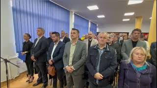 Himna Bosne i Hercegovine Zavidovići 24092022godine [upl. by Halli]