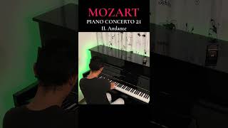 Mozart Piano Concerto 21🎹 Andante [upl. by Fradin]