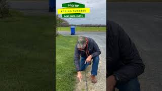 PRO TIP  Lawn Edging  Part 2 [upl. by Apostles500]