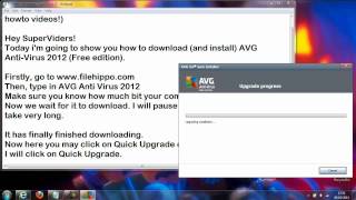 SV HowTo How to download AVG AntiVirus 2012 Free Edition ® [upl. by Mccord]