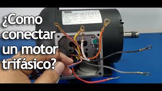 ¿Cómo conectar un motor trifásico  SIGMA IMECSA [upl. by Laverna64]