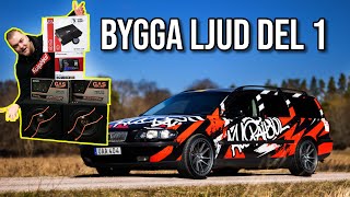 BYGGA BILLJUD BYTER DÖRRHÖGTALARE amp LJUDISOLERAR DÖRRAR  VLOGG 456 [upl. by Foote900]