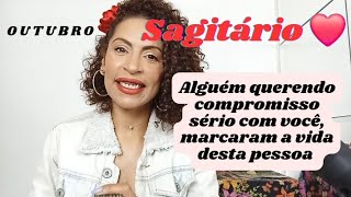 ♐️ SAGITÁRIO AMOR ❤️  ALGUÉM QUERENDO COMPROMISSO SÉRIO COM VOCÊ MARCARAM A VIDA DESTA PESSOA [upl. by Sibelle321]