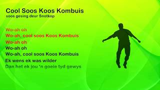 Cool soos Koos Kombuis  ProTrax Karaoke Demo [upl. by Lyret856]