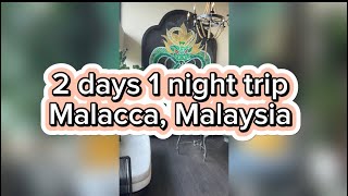 2D1N in Melaka  things to do in Malacca [upl. by Mccarty651]