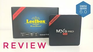 Leelbox MXQ Pro Mini REVIEW  S905X 1GB RAM 8GB Rom [upl. by Rodmun]