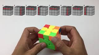 ÜÇÜNCÜ KATMAN KÖŞELERİ YAPMA Algoritmasız  Rubik Küp Çözümü [upl. by Eilegna]