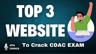 Top 3 website to crack cdac ccat exam  cdac course preparation  cdac ccat exam in detail cdac [upl. by Assilanna]