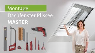 Montage Fliegengitter Dachfenster Plissee MASTER [upl. by Kahaleel]