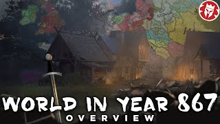 World in Year 867  Crusader Kings III DOCUMENTARY [upl. by Worl732]