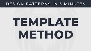 Template Method  Design Patterns in 5 minutes [upl. by Hiram862]